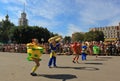 Festive Carnival procession