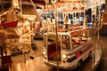 Festive carousel in a holiday park