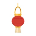 Festive Chinese lantern. Design a flyer, banner