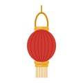 Festive Chinese lantern. Design a flyer, banner