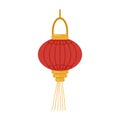 Festive Chinese lantern. Design a flyer, banner