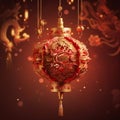 Festive Chinese New Year Lantern Decorations