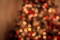 Blurred colored circles on a light holiday background Royalty Free Stock Photo