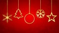 Festive Christmas background. Vector illustration Royalty Free Stock Photo