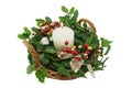 Festive Christmas Basket