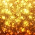 Festive Christmas and New Year feast bokeh background Royalty Free Stock Photo