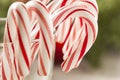 Festive Christmas Peppermint Candy Cane Royalty Free Stock Photo
