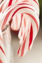Festive Christmas Peppermint Candy Cane Royalty Free Stock Photo