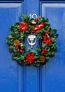 Festive Christmas wreath