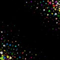 Festive colorful background. Hearts. Bokeh style. eps 10 Royalty Free Stock Photo