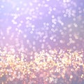 Festive  blurred  neion  blue gold   effect with gold stars elements  abstract modern background design  banner template art Royalty Free Stock Photo