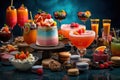 Festive and Colorful Desserts