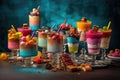 Festive and Colorful Desserts