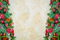 Festive composition, background blank for new year postcard, Christmas,