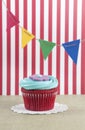 Festive cupcake Royalty Free Stock Photo