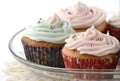 Festive cupcakes Royalty Free Stock Photo