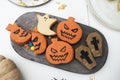 Festive and cute Halloween cookies