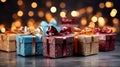 Festive Delight: Multicolored Christmas Gifts