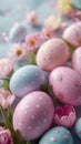 Festive Easter tradition Colorful eggs and pastel colors spread cheer