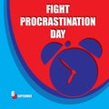 Poster Fight Procrastination Day