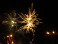 Night fireworks Royalty Free Stock Photo