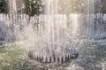 Festive fountain Royalty Free Stock Photo