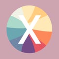 Festive gathering planners filled colorful initial logo idea