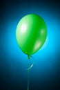 Festive green balloon