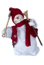 Festive happy snowman Royalty Free Stock Photo