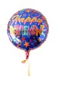 A festive helium balloon Royalty Free Stock Photo