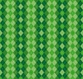 Festive Irish Tartan Diamond Seamless pattern for St Patrick`s Day