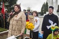 The festive meeting of may 9, 2017, in the Kaluga region of Russia.