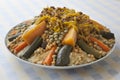 Festive Moroccan couscous