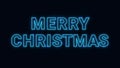 Festive motion animation with neon text, lights, sparks for holiday, party, Christmas, New Year 2022. Glowing New year`s inscripti