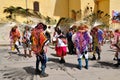 Festive Peruvian Dancers