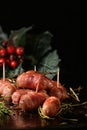 Festive Pigs In Blankets IV Royalty Free Stock Photo