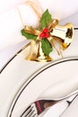 Festive place setting