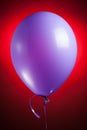 Festive purple balloon