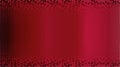 Festive Red Fading Halftone Dots Wide Pattern Texture Background