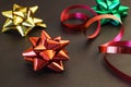 Festive ribbon bows