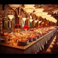 A Festive Spread: Delighting Palates at the Reception