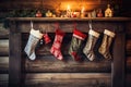 Festive Stockings: Yuletide Cheer Displayed