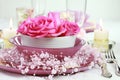 Festive table setting Royalty Free Stock Photo