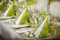 Festive table setting Royalty Free Stock Photo