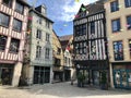 Festive timber frame houses