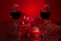 Festive Valentine`s day background Royalty Free Stock Photo