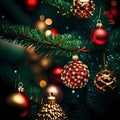 Festive Wallpaper: Enchanting Ornaments