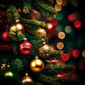 Festive Wallpaper: Enchanting Ornaments