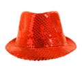 Festively red hat Royalty Free Stock Photo