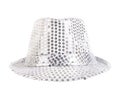 Festively white hat Royalty Free Stock Photo